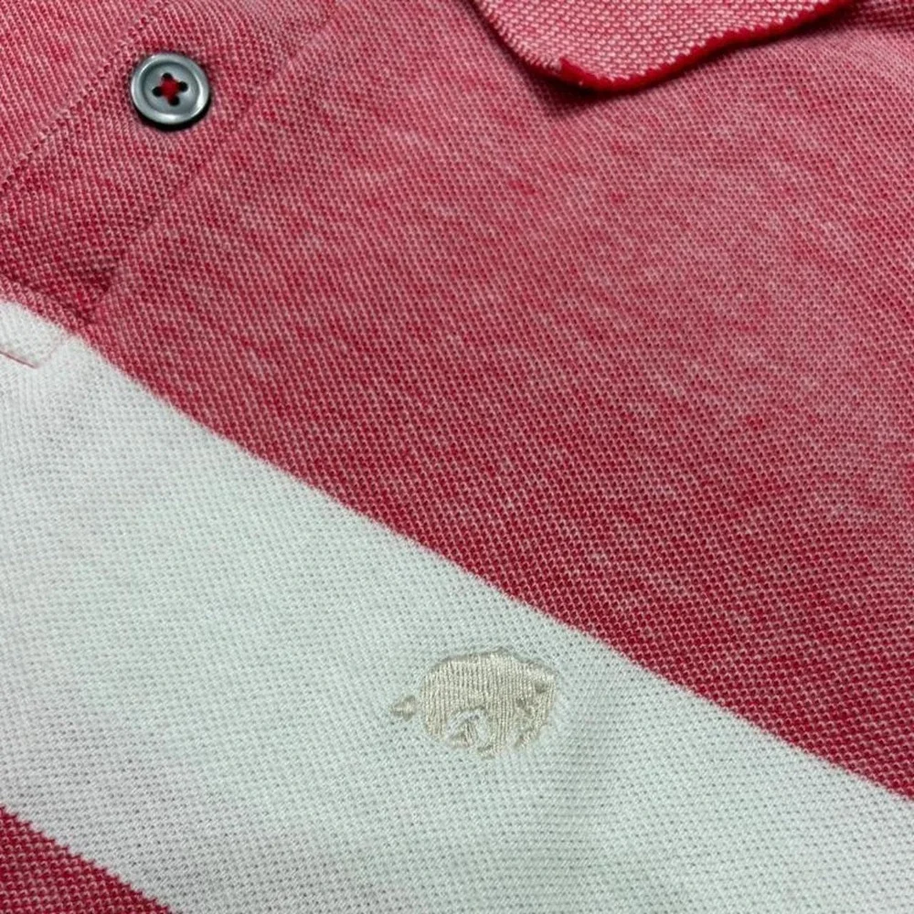 Banana Republic Polo Preppy Retro Heritage vibes Elephant Logo Coastal Resort M